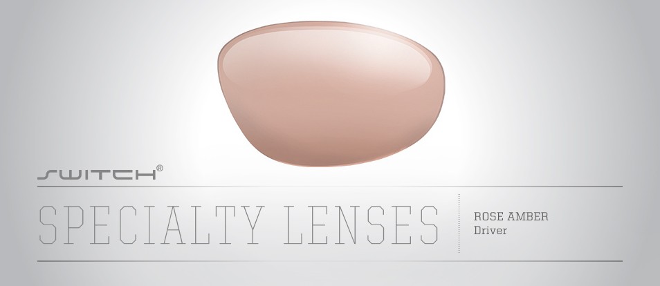 Driver Lens (Rose Amber with Bronze Gradient)
