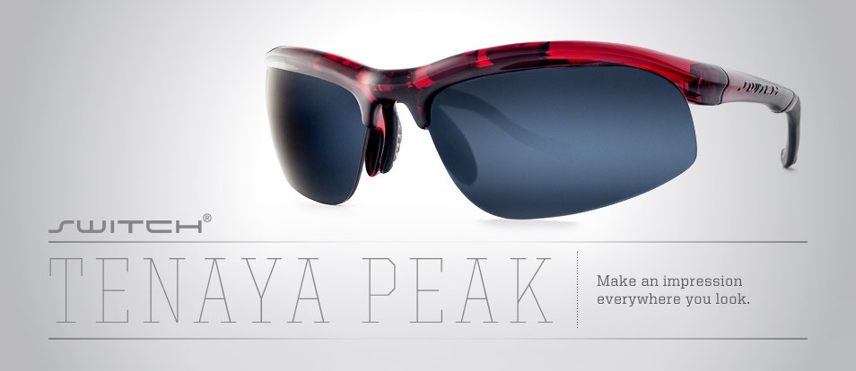Tenaya Peak - Secure and comfortable fit performance sport sunglasses with an interchangeable magnetic lens system to adapt to various light conditions or prescription needs.